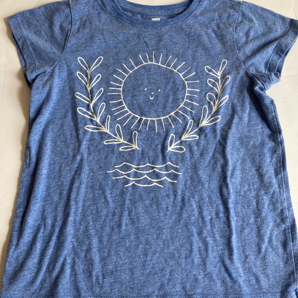 Tea collection sunshine blue tee shirt 10
